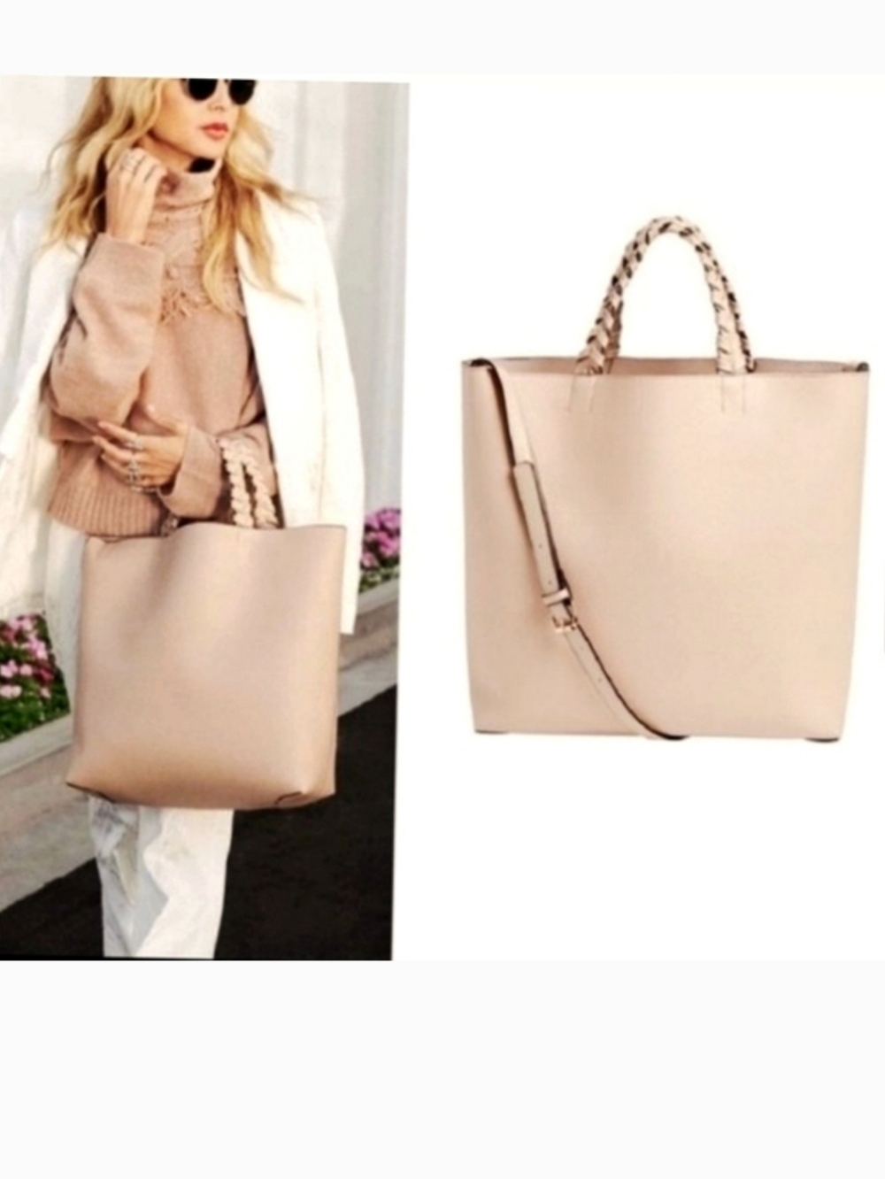 Jules Kae x Rachel Zoe Charlotte Tote Crossbody Bag NWOT